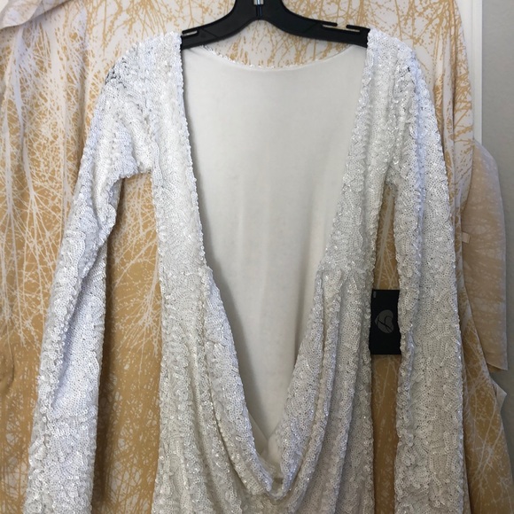 Leiluna Collection white backless mini S - Picture 3 of 5